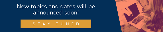 Webinar alert 3