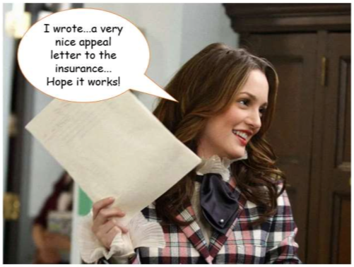 Sending appeals