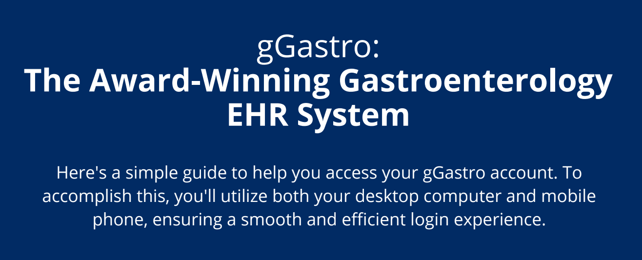 Ggastro account set up