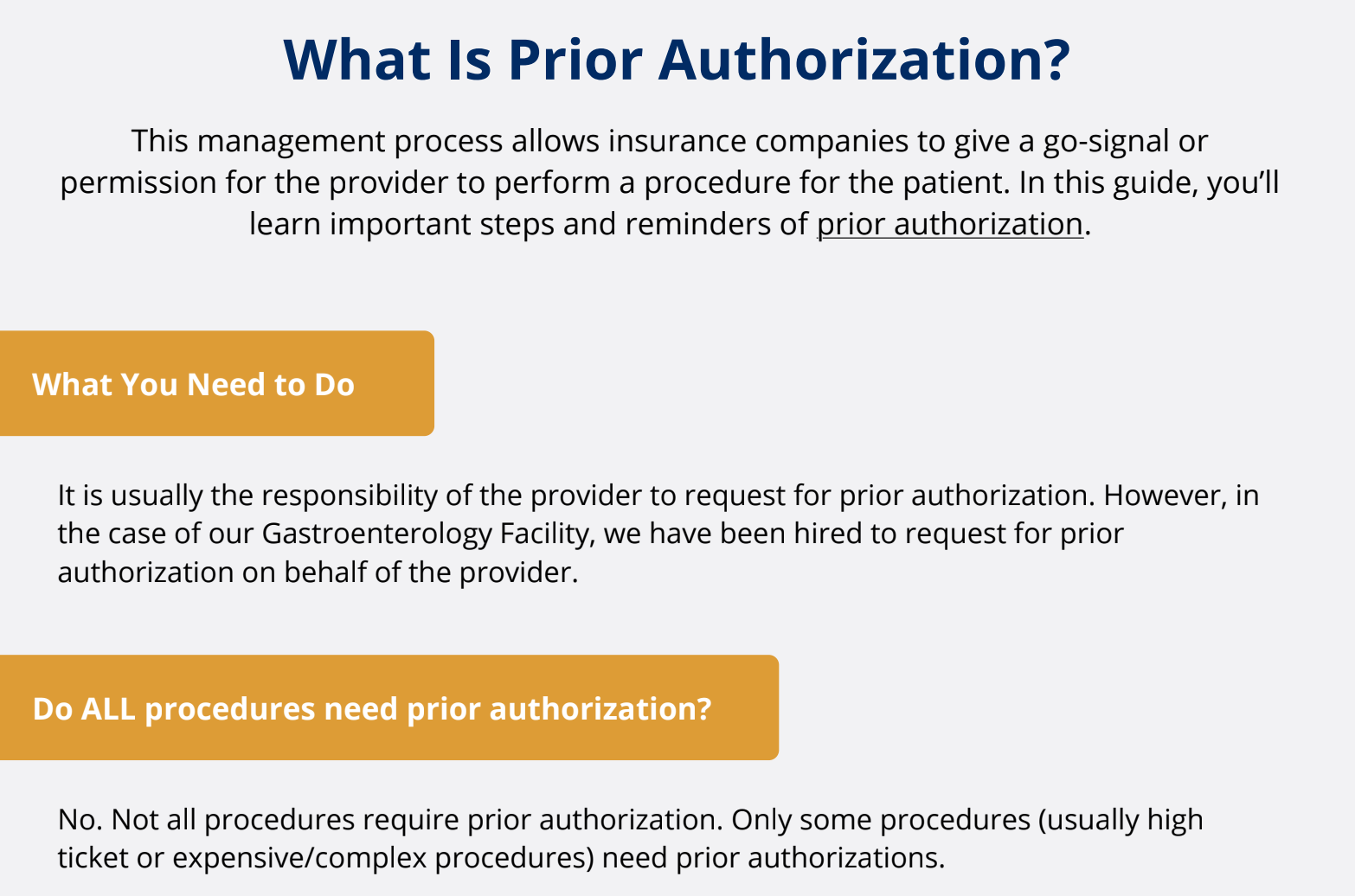 What is prior authorization