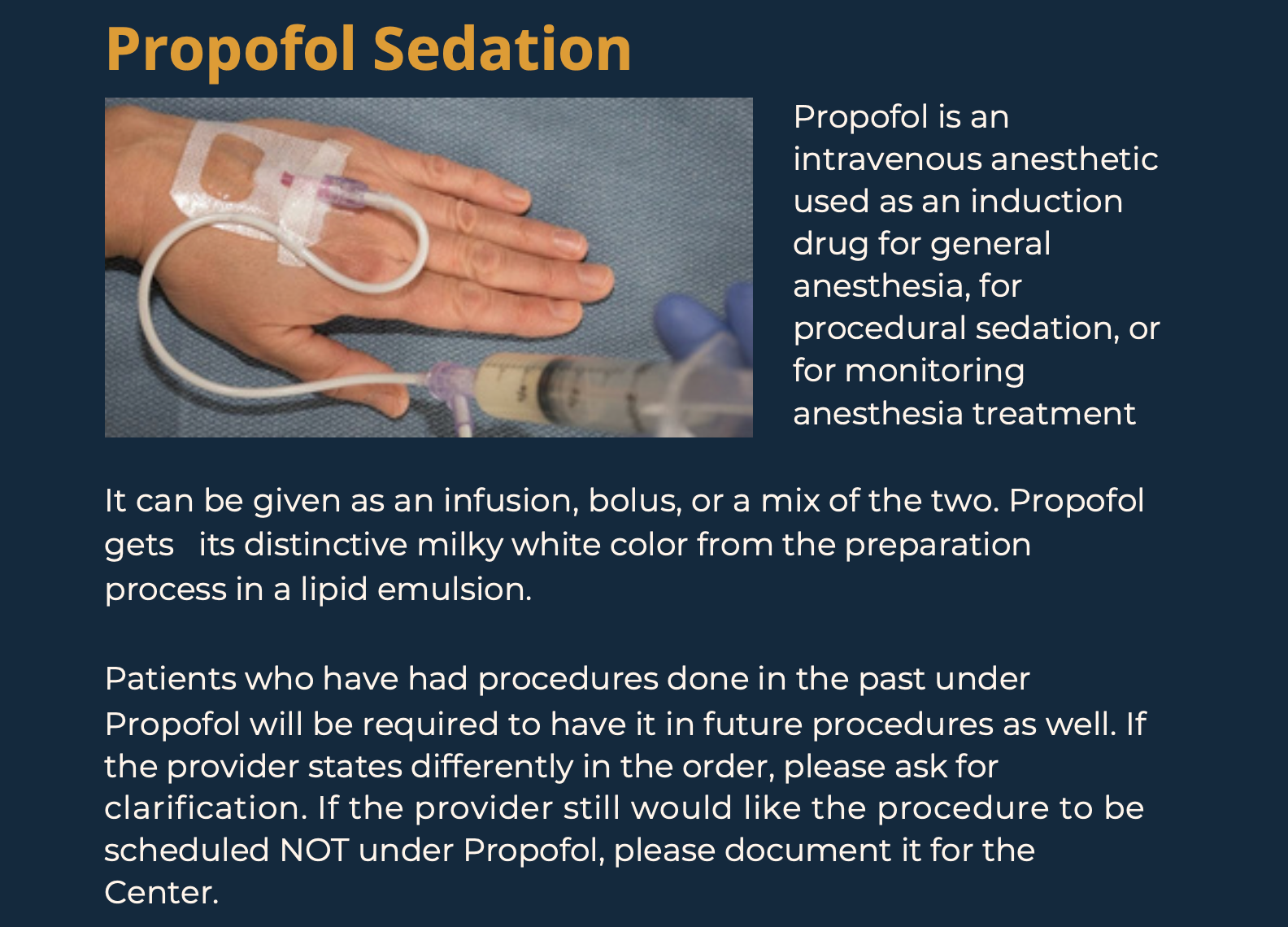 Propofol