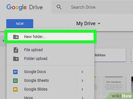 V4 460px create folders in google drive on a pc or mac step 3.jpg