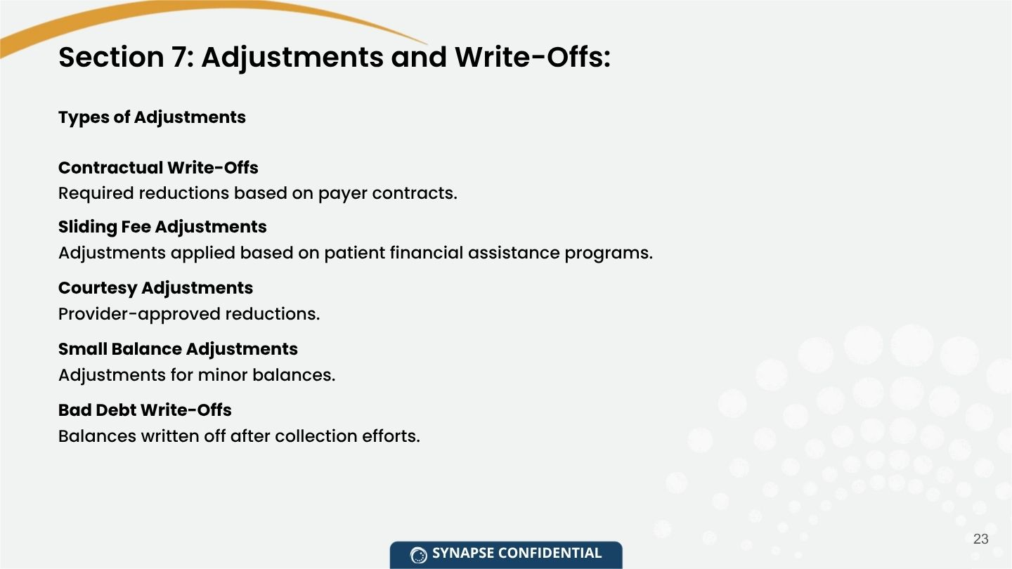 Payment posting operations and training module   medical.pdf 8