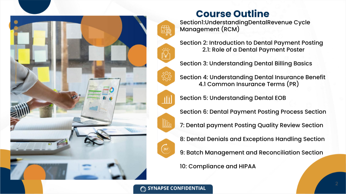 Dental payments posting